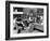 Group of Young People at Silver Blades Bowling Alley, Sheffield, South Yorkshire, 1965-Michael Walters-Framed Photographic Print