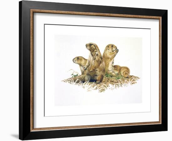 Group Outing-Joh Naito-Framed Giclee Print