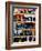 Group Photo of Clowns' Shoes at a Week Long Latin American Clown Convention in Mexico City-null-Framed Photographic Print