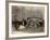 Group Photograph in the Hall of Columns, Karnak, Thebes, 1862-Francis Bedford-Framed Photographic Print