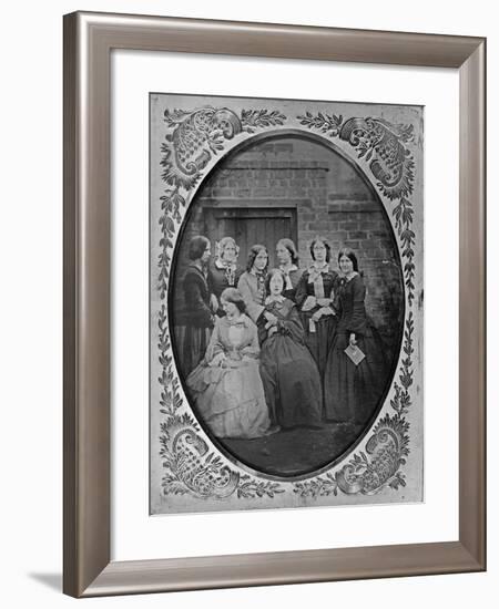 Group Portrait, C.1857-Augusta Crofton-Framed Giclee Print