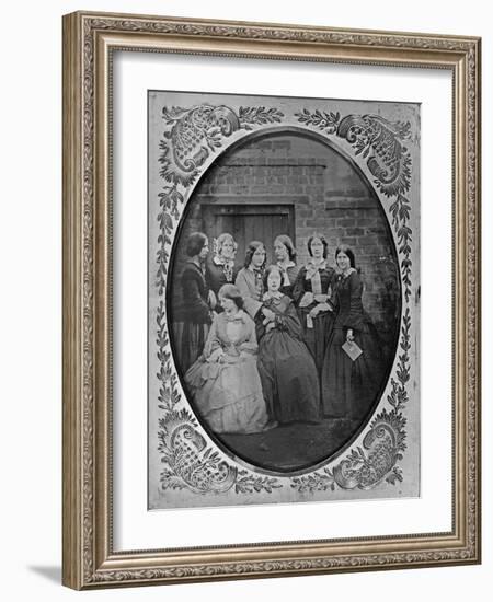 Group Portrait, C.1857-Augusta Crofton-Framed Giclee Print