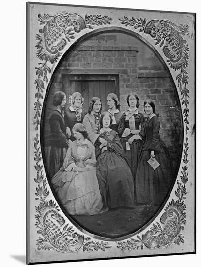 Group Portrait, C.1857-Augusta Crofton-Mounted Giclee Print