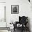 Group Portrait of a Farmer and His Family-Alfred Eisenstaedt-Framed Photographic Print displayed on a wall