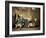 Group Portrait of Sergeant-At-Arms Bonfoy, His Son, and John Clementson, Sen-John Hamilton Mortimer-Framed Giclee Print