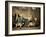 Group Portrait of Sergeant-At-Arms Bonfoy, His Son, and John Clementson, Sen-John Hamilton Mortimer-Framed Giclee Print