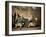 Group Portrait of Sergeant-at-Arms Bonfoy, His Son, and John Clementson-John Hamilton Mortimer-Framed Giclee Print