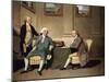 Group Portrait of Sergeant-at-Arms Bonfoy, His Son, and John Clementson-John Hamilton Mortimer-Mounted Giclee Print