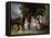 Group Portrait of the Colmore Family-Johann Zoffany-Framed Premier Image Canvas