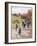 Group Riding Penny-Farthing Bicycles, 1887-null-Framed Giclee Print