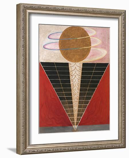 Group X, No. 2, Altarpiece, 1915 (Oil on Canvas)-Hilma af Klint-Framed Giclee Print