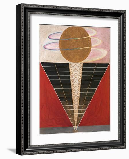 Group X, No. 2, Altarpiece, 1915 (Oil on Canvas)-Hilma af Klint-Framed Giclee Print