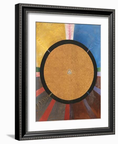 Group X, No. 3, Altarpiece (Oil on Canvas)-Hilma af Klint-Framed Giclee Print