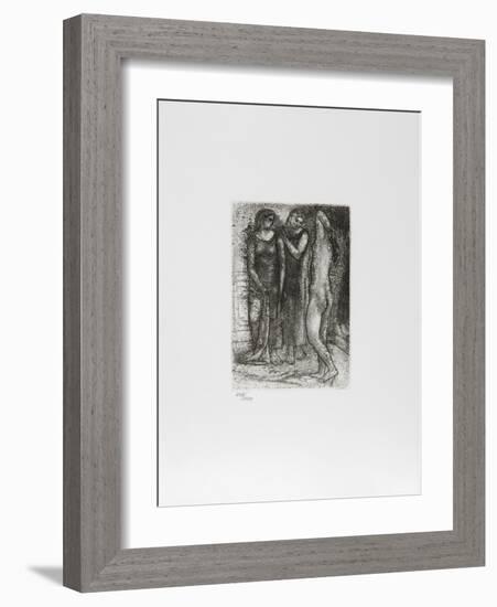 Groupe de Trois Femmes-Pablo Picasso-Framed Collectable Print