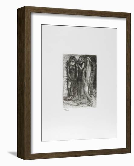 Groupe de Trois Femmes-Pablo Picasso-Framed Collectable Print