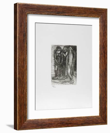 Groupe de Trois Femmes-Pablo Picasso-Framed Collectable Print