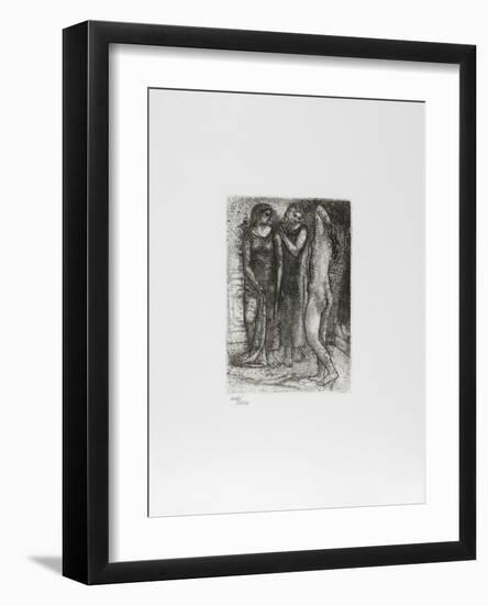 Groupe de Trois Femmes-Pablo Picasso-Framed Collectable Print