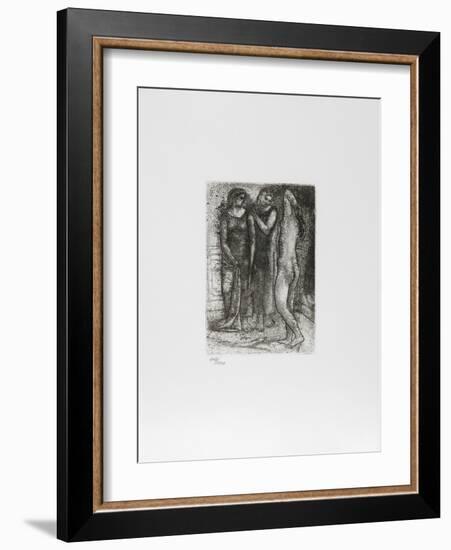 Groupe de Trois Femmes-Pablo Picasso-Framed Collectable Print