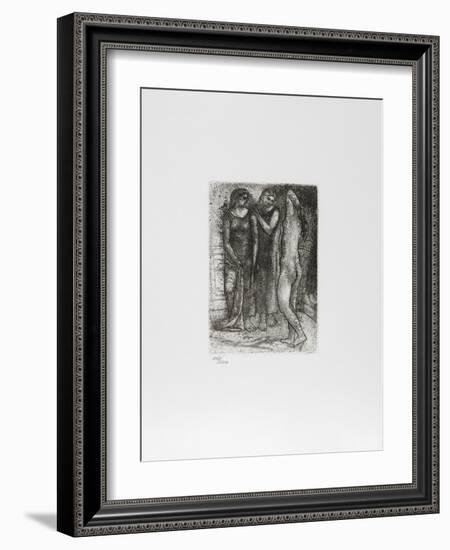 Groupe de Trois Femmes-Pablo Picasso-Framed Collectable Print