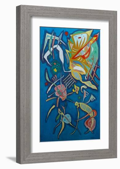 Groups, 1937-Wassily Kandinsky-Framed Giclee Print
