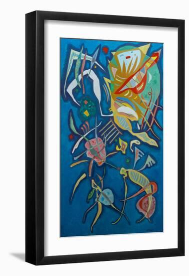 Groups, 1937-Wassily Kandinsky-Framed Giclee Print