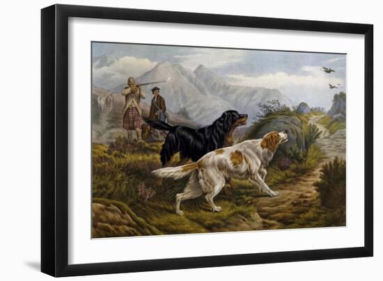 Grouse Hunting, 1880-Basil Bradley-Framed Giclee Print