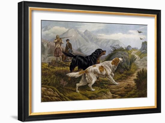 Grouse Hunting, 1880-Basil Bradley-Framed Giclee Print