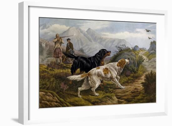 Grouse Hunting, 1880-Basil Bradley-Framed Giclee Print