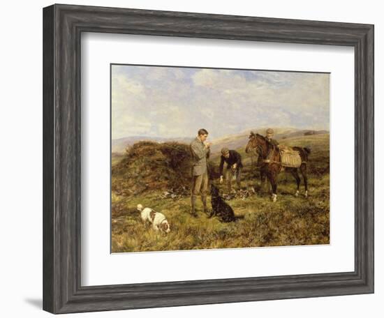 Grouse Shooting, 1901-Heywood Hardy-Framed Giclee Print