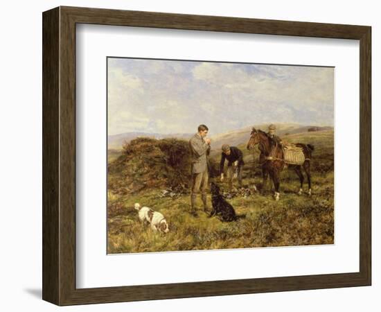 Grouse Shooting, 1901-Heywood Hardy-Framed Giclee Print