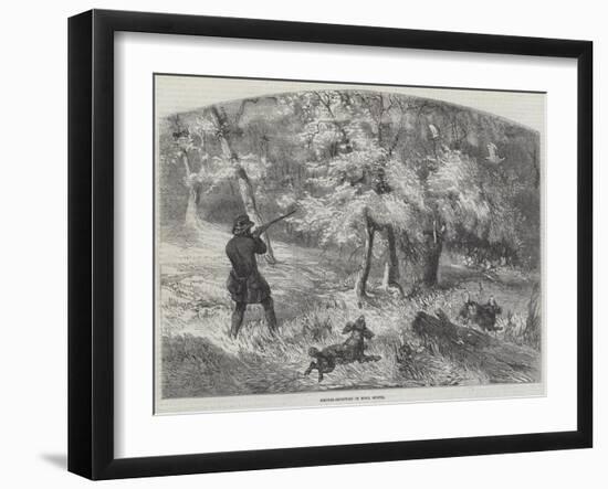 Grouse-Shooting in Nova Scotia-Harrison William Weir-Framed Giclee Print