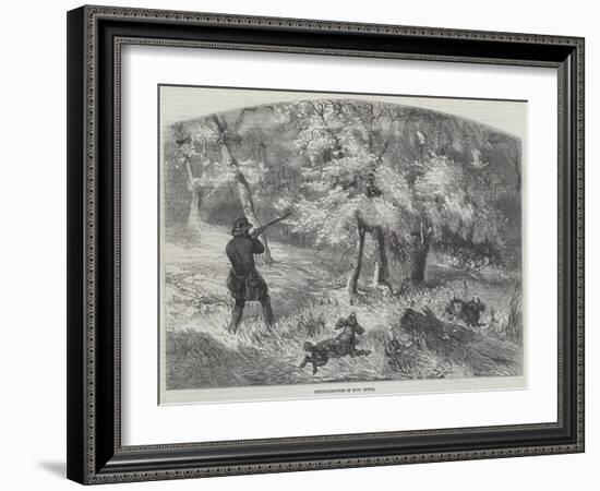 Grouse-Shooting in Nova Scotia-Harrison William Weir-Framed Giclee Print