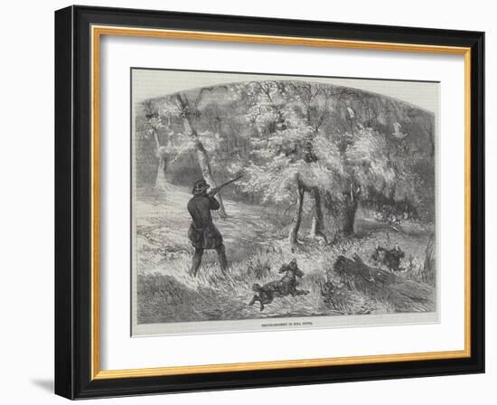 Grouse-Shooting in Nova Scotia-Harrison William Weir-Framed Giclee Print