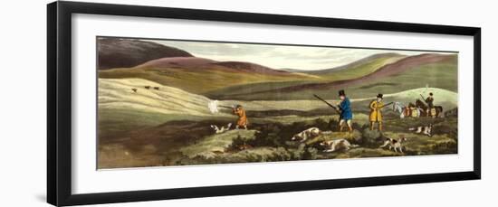 Grouse Shooting-Henry Alken-Framed Art Print