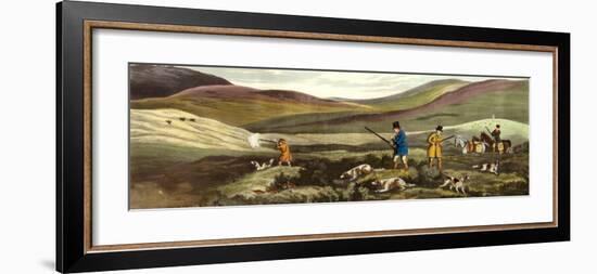 Grouse Shooting-Henry Alken-Framed Art Print