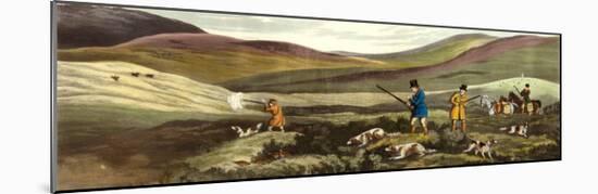 Grouse Shooting-Henry Alken-Mounted Art Print