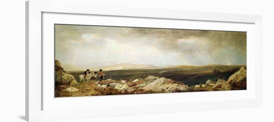 Grouse Shooting-Peter De Wint-Framed Giclee Print