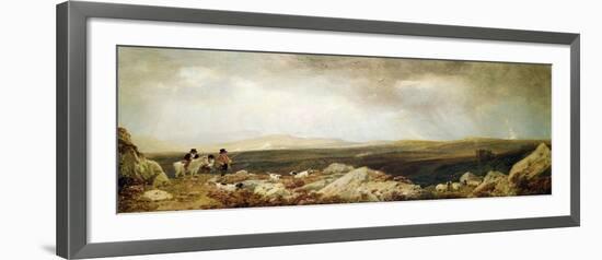 Grouse Shooting-Peter De Wint-Framed Giclee Print