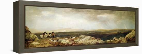 Grouse Shooting-Peter De Wint-Framed Premier Image Canvas