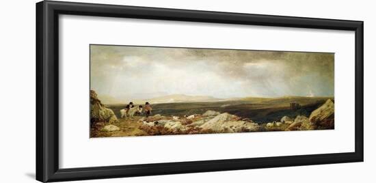 Grouse Shooting-Peter De Wint-Framed Giclee Print