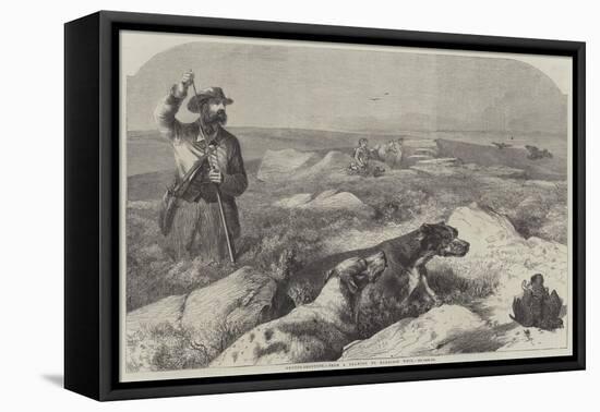 Grouse-Shooting-Harrison William Weir-Framed Premier Image Canvas