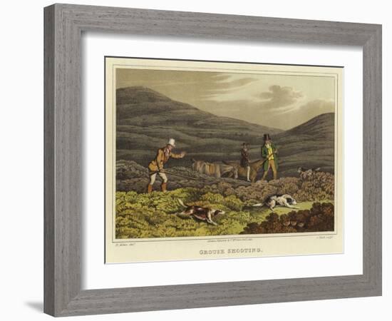 Grouse Shooting-Henry Thomas Alken-Framed Giclee Print