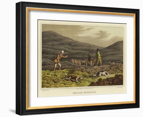 Grouse Shooting-Henry Thomas Alken-Framed Giclee Print