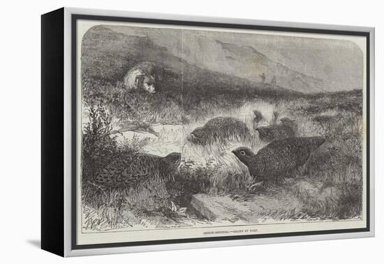 Grouse-Shooting-null-Framed Premier Image Canvas