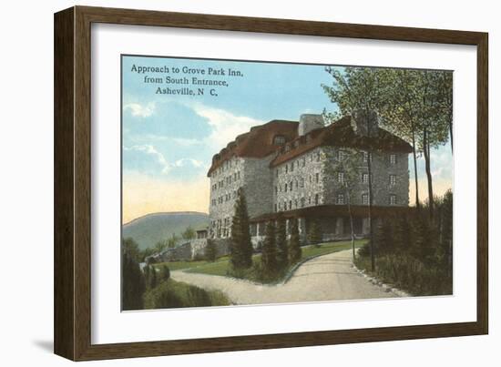 Grove Park Inn, Asheville, North Carolina-null-Framed Art Print