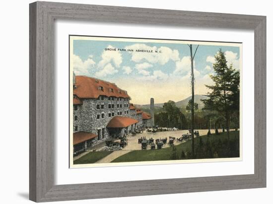 Grove Park Inn, Asheville-null-Framed Art Print