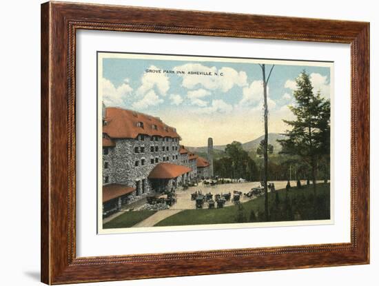 Grove Park Inn, Asheville-null-Framed Art Print