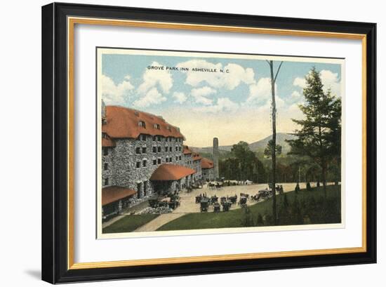 Grove Park Inn, Asheville-null-Framed Art Print