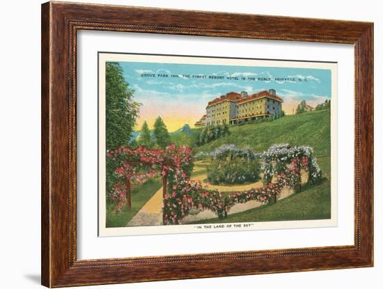 Grove Park Inn, Asheville-null-Framed Art Print