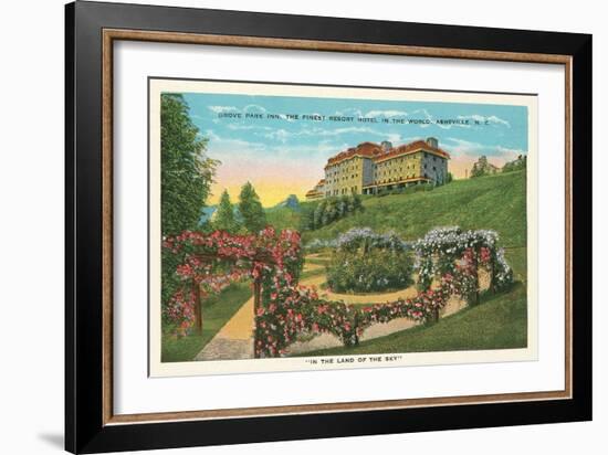 Grove Park Inn, Asheville-null-Framed Art Print